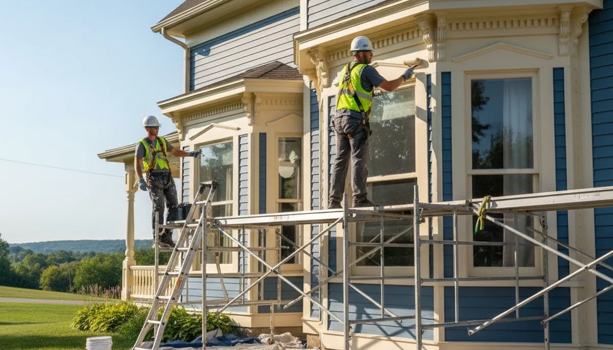 Madison, WI painting contractors providing professional interior and exterior house painting services