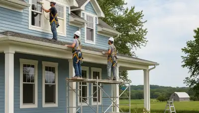 Madison, WI painting contractor team serving homes and businesses with professional interior and exterior painting