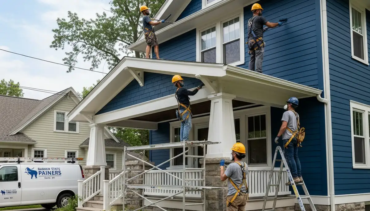 Madison, WI painting contractors providing professional interior and exterior house painting services