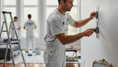 Drywall repair in Madison, WI for cracks, dents, and moisture damage by Madison Paint Pros