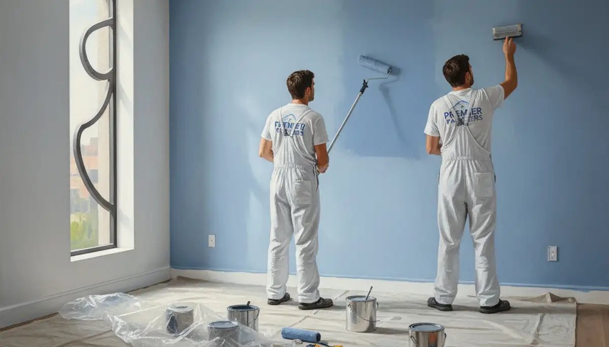 Interior house painting in Madison, WI by Madison Paint Pros for clean, durable room updates