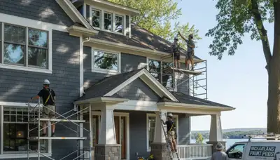 Madison, WI painting contractor serving homes and businesses with professional interior and exterior painting