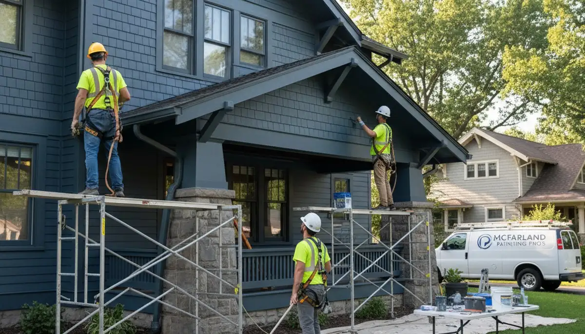 Madison, WI painting contractor serving homes with professional interior and exterior painting services