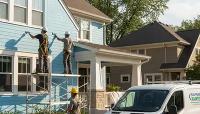 Professional painters in Madison, WI providing interior and exterior painting services