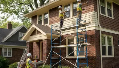 Madison, WI painters providing professional interior and exterior painting services