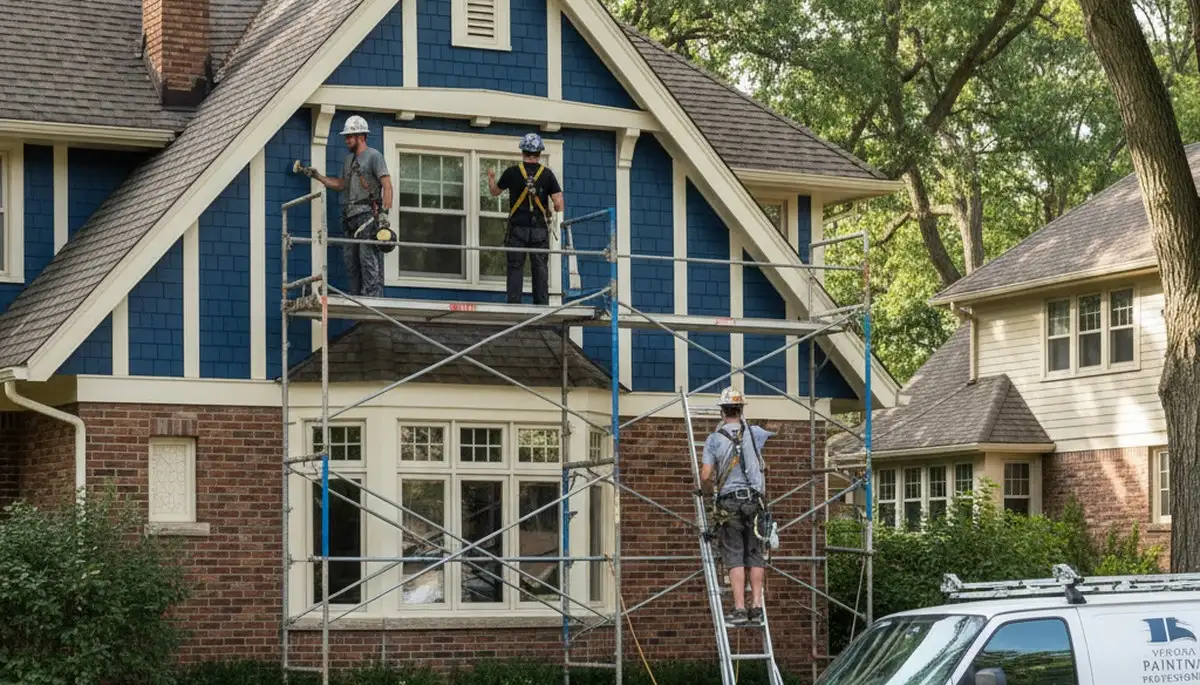 Madison, WI painting contractor delivering expert interior and exterior house painting services
