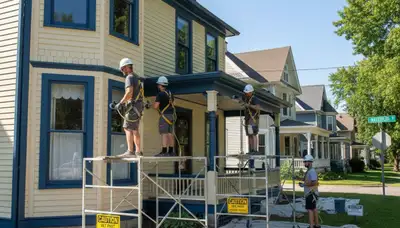 Madison, WI painting contractor serving residential and commercial interior and exterior projects