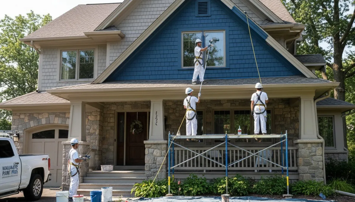 Madison, WI painting contractor providing professional interior and exterior painting services
