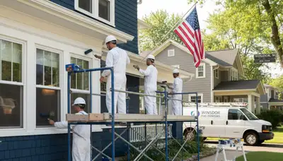 Professional painters in Madison, WI providing residential and commercial painting services